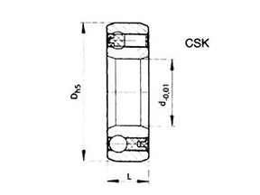CSK超越离合器